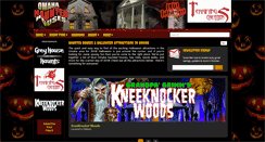 Desktop Screenshot of omahahauntedhouses.com